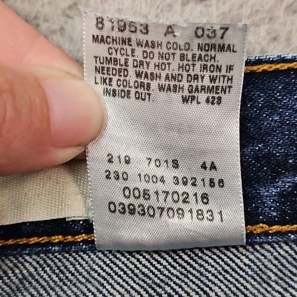 VTG Levis 517 Jeans Mens 36x30 Blue Denim Western Bootcut Ranch Rodeo Y2K Mexico